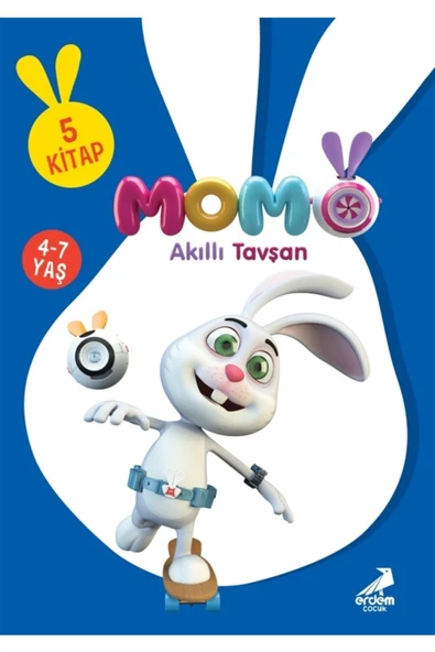 Erdem Çocuk Akıllı Tavşan Momo 5 Kitap Takım