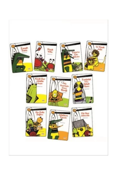 Erdem Çocuk Gümüş Göl Masalları 10 Kitap Takım