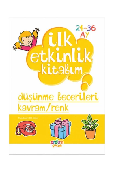 Erdem İlk Etkinlik Kitabım Düşünme Becerileri Kavram
