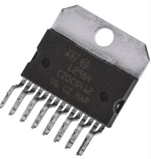 L298N Çift Tam Köprü Motor Sürücü Entegresi ürün görseli