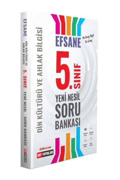 5. Sınıf Din Kültürü Ve Ahlak Bilgisi Efsane Yeni Nesil Soru Bankası