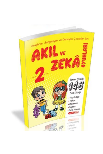 Kırmızı Beyaz Yayınları 2. Sınıf Akıl ve Zeka Oyunları