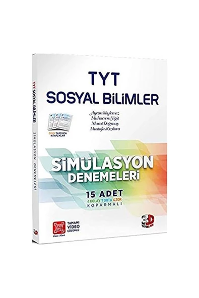 3d Tyt Sosyal Bilimler Simülasyon Denemeleri