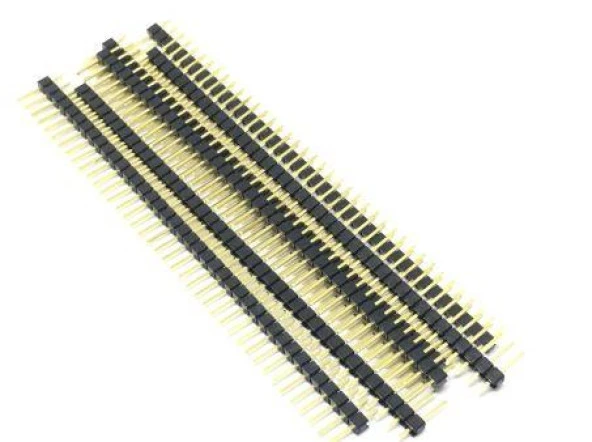 Header Erkek 1x40 tek sıra 180 derece 2.54mm Male - 2