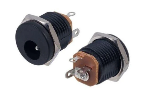 IC258 Power Giriş Konnektörü (2.5mm) Yuvarlak Adaptör Fişi - 2
