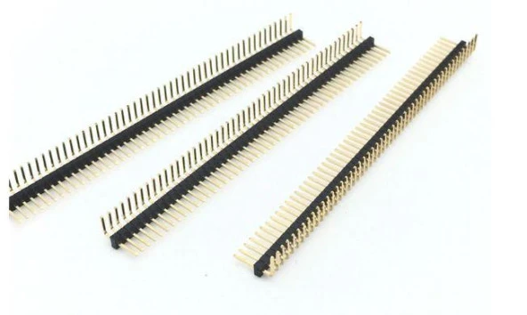 Header Erkek 1x40 tek sıra 90 derece 2.54mm Male - 2