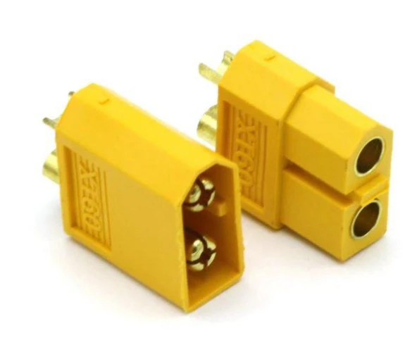 XT60 Konnektör Soket Seti (Erkek + Dişi) Li-Po Pil Batarya - 4