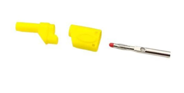 4mm Banana Jak Korumalı Tip Sarı ürün görseli