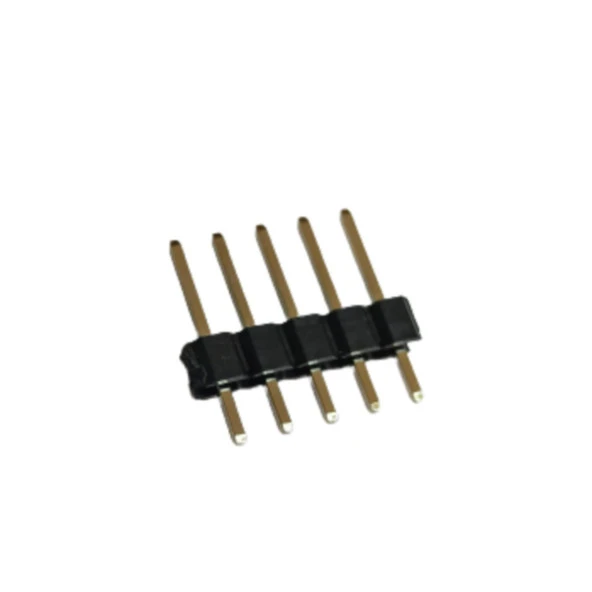 1x5 Header Erkek 10 Adet Siyah 2,54mm 180 Derece Black ürün görseli