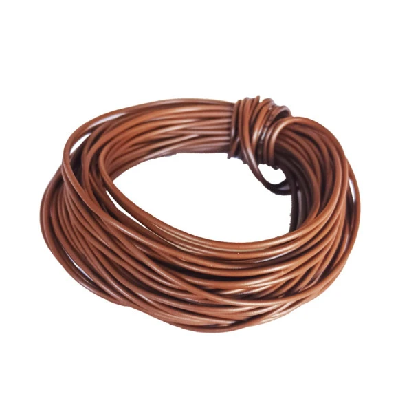 Montaj Kablosu Çok Damarlı 0,22 mm 10 metre NYAF Kahverengi ürün görseli