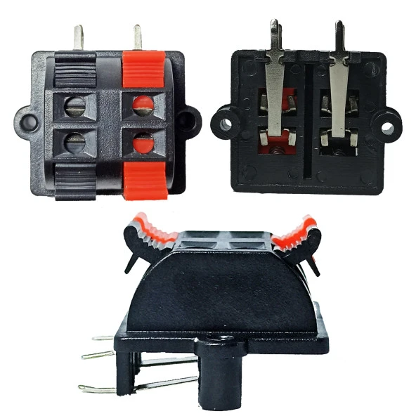 İtmeli Tip Hoparlör Terminali Dörtlü ürün görseli