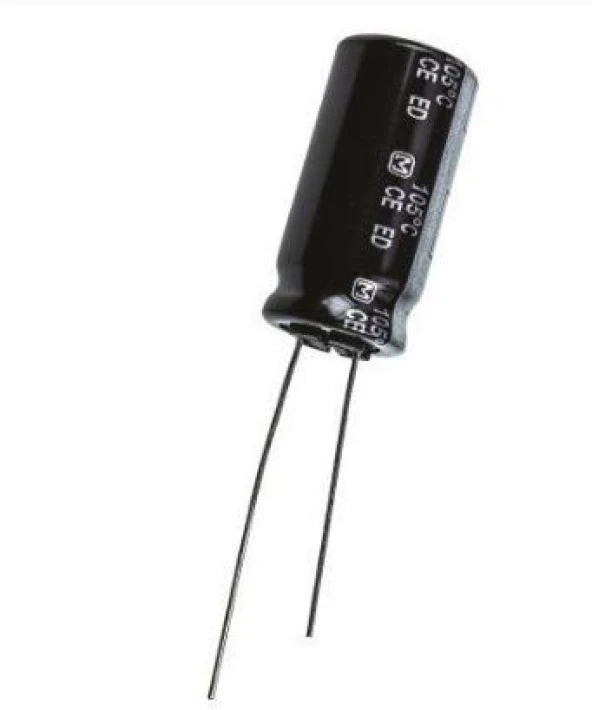 3.3uF 50V Elektrolitik Kondansatör