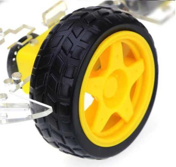 4WD Robot Araba Kiti Arduino - Resim 4