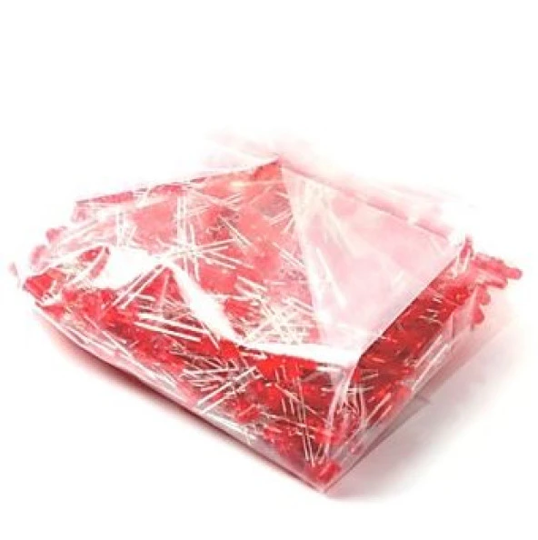 Led 5mm Kırmızı Difused 1000 Adet - Resim 2