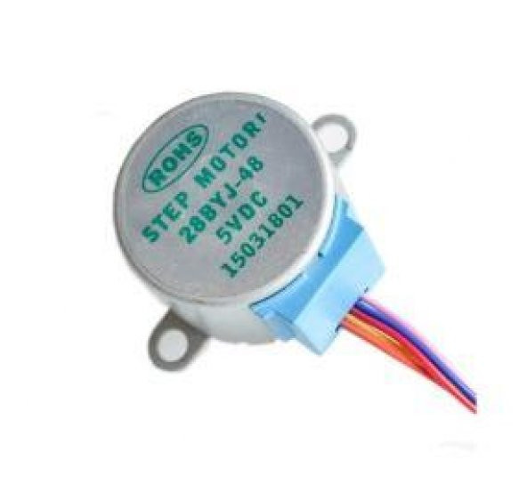 28BYJ-48 Redüktörlü Step Motor ve ULN2003A Step Motor Sürücü Kart - Resim 4