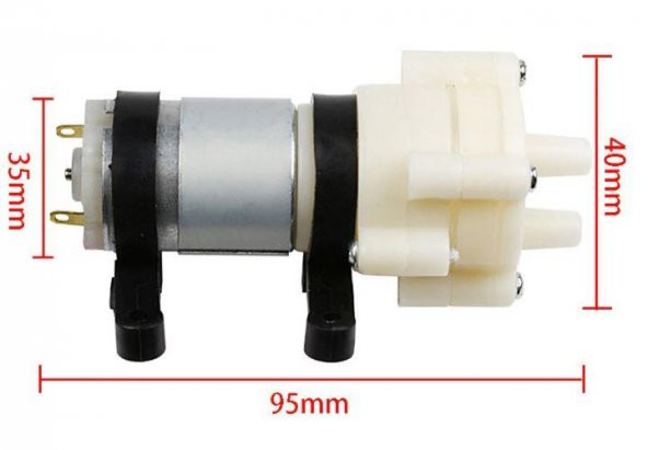 R385 Su – Hava Pompası DC 6-12V - Resim 4