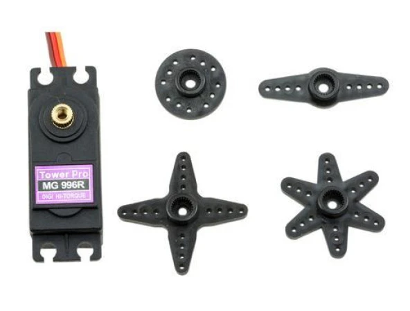 MG996R Servo Motor Dişli Seti - Tower Pro 180 derece - Resim 2