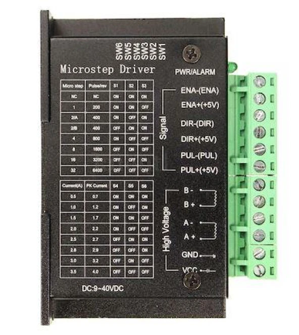 TB6600 Step Motor Sürücü ve Kontrol Kartı ürün görseli