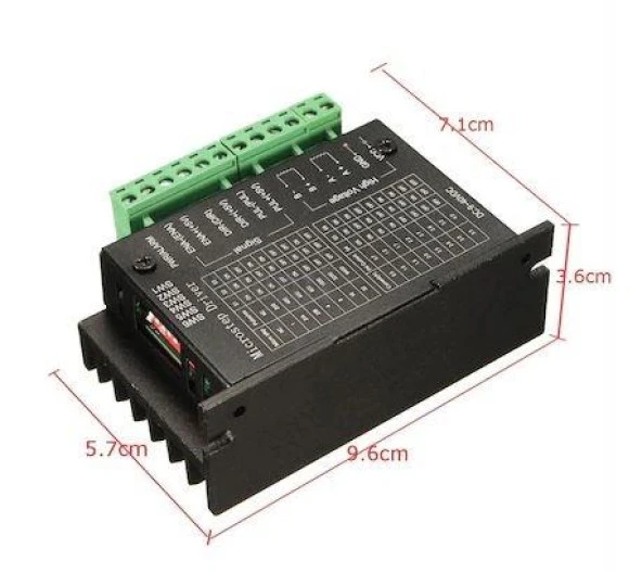 TB6600 Step Motor Sürücü ve Kontrol Kartı - Resim 3