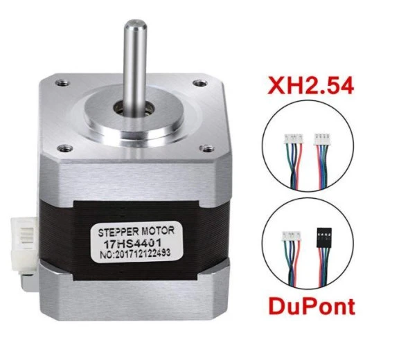 17HS4401 Nema 17 Step Motor 3D yazıcı (Sıfırdır) ürün görseli