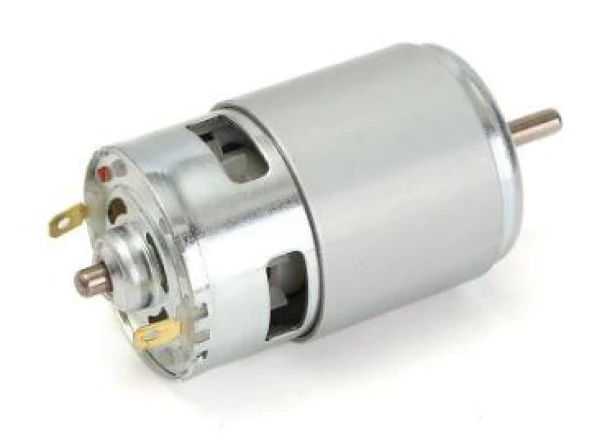 RS 775 DC Motor Rulmanlı 12-36 Volt 12000 RPM Şarjlı Matkap – CNC Motoru - Resim 7