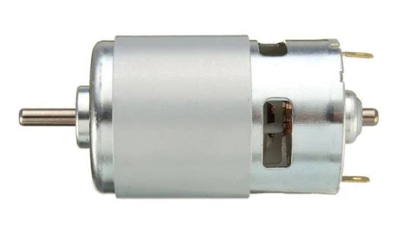 RS 775 DC Motor Rulmanlı 12-36 Volt 12000 RPM Şarjlı Matkap – CNC Motoru - Resim 8
