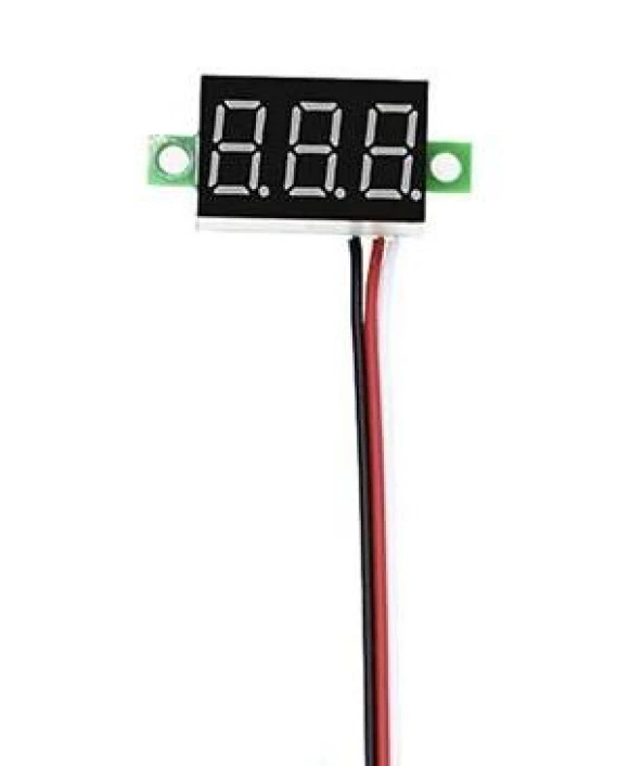 Dijital Voltmetre DC 0-100V 0.28 inç Kırmızı ürün görseli