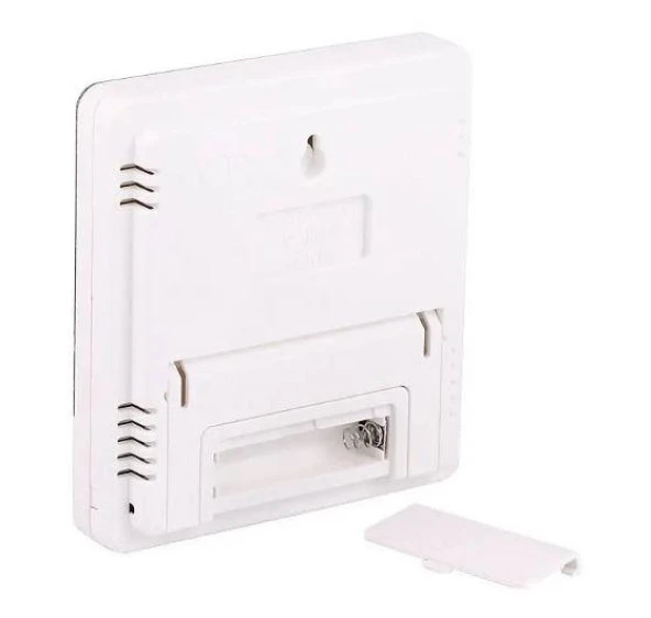 HTC-1 Dijital Termometre Sıcaklık Ve Nem Ölçer Masa Saati Alarm - Resim 4