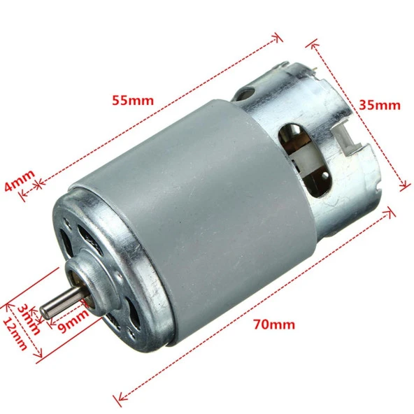 RS 550 Şarjlı Matkap / CNC Motoru - Yüksek Kalite