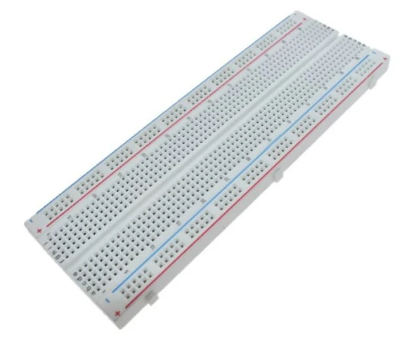 Breadboard 830 pin 16.5x5.5 cm - Resim 2