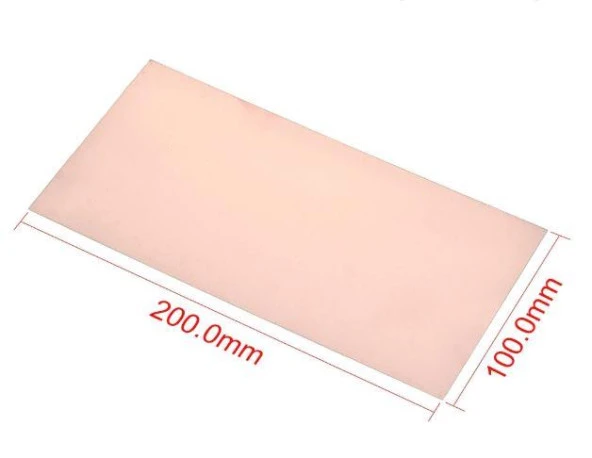 Bakır plaket 10x20 FR4 - Resim 3