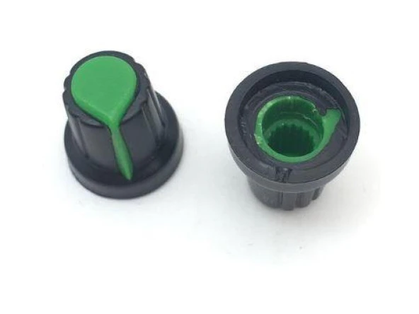 Potansiyometre Başlığı (Yeşil) - Resim 2