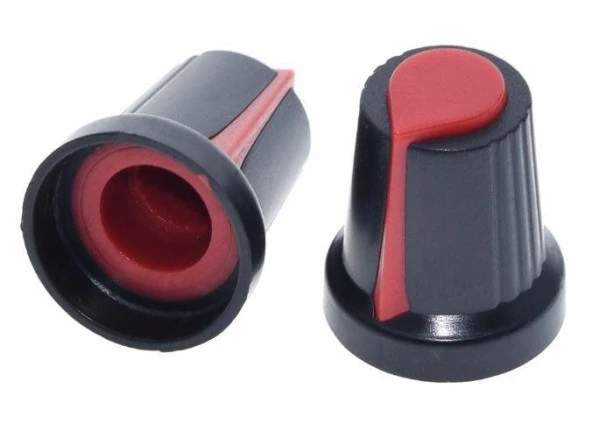 Potansiyometre Başlığı (Kırmızı) - Resim 2