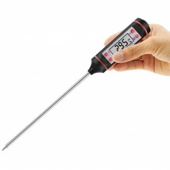 TP101 Dijital Mutfak, Et, Gıda, Süt, Yemek Termometresi - 4