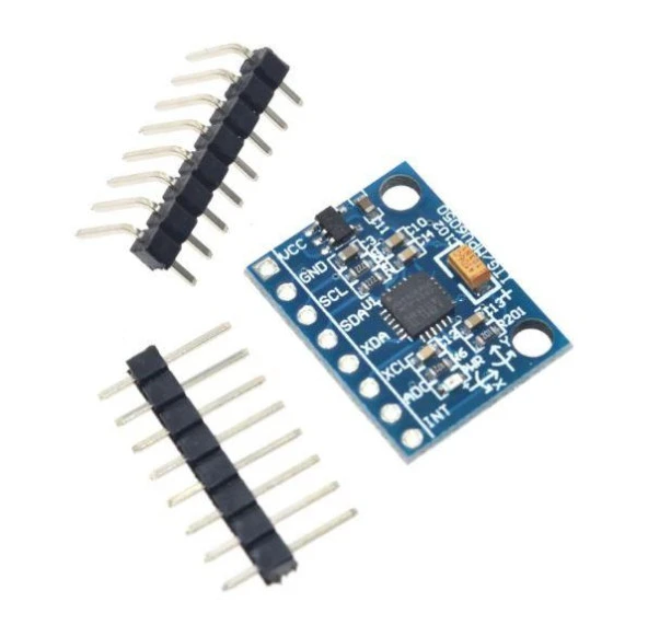 MPU6050 İvme Sensörü GY-521 6 Eksen Eğim Gyro Jiroskop Modülü - Resim 5