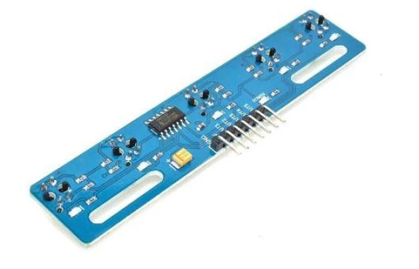 TCRT5000L 5 Kanal Kızılötesi Sensör Modülü 5'li Çizgi İzleyen Sensör Arduino - Resim 4