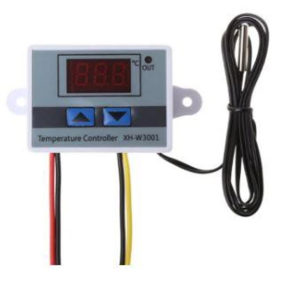 XH-W3001 12V DC Dijital Termostat (Sıcaklık Kontrol Devresi) ürün görseli