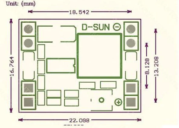 MP1584 DC DC Voltaj Düşürücü Step Down 3A HW133 - Resim 3