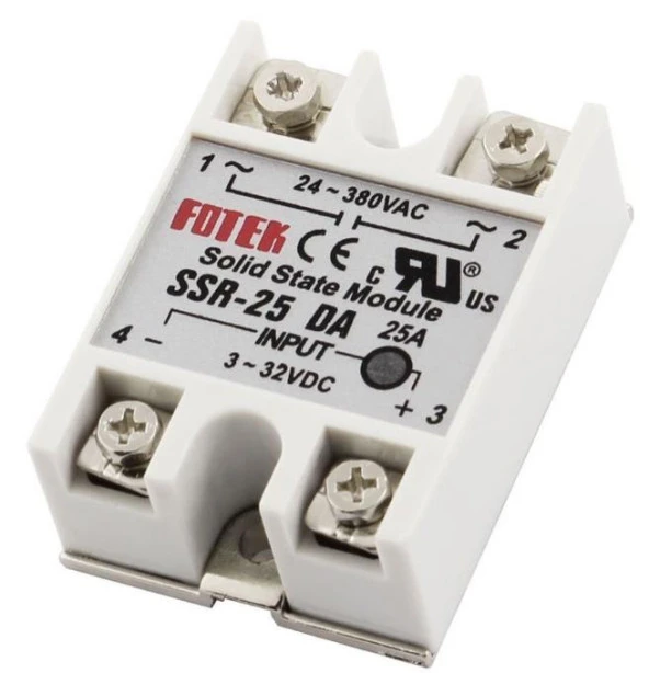 Solid State Röle 25A SSR-25DA ürün görseli