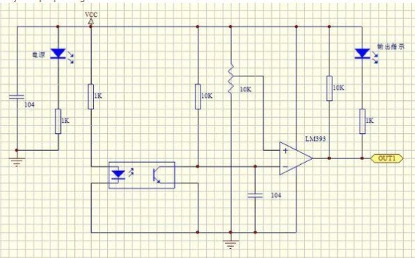 Motor Hız Sensör Modülü LM393 IR Optocoupler Slot Tip - Resim 5