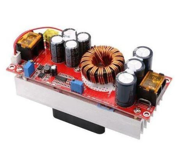 Voltaj Yükseltici 1800W 40A DC DC 12V-90V Gerilim Yükseltici Soğutmalı Fanlı ürün görseli