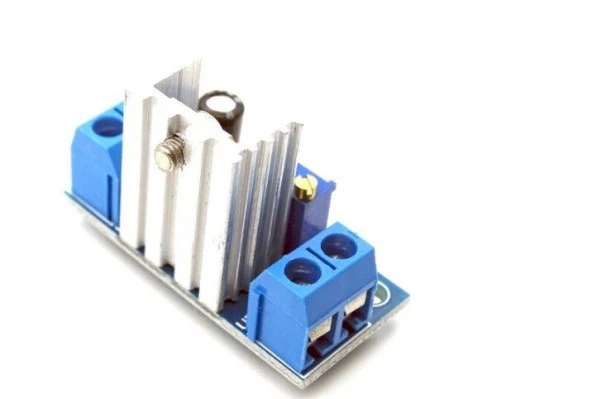 LM317 DC-DC Voltaj Düşürücü Regülatör Modülü: - Resim 2