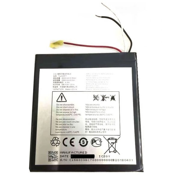 Alcatel 1T 7" (8068) Tablet Bataryası, Pili TLp025F7