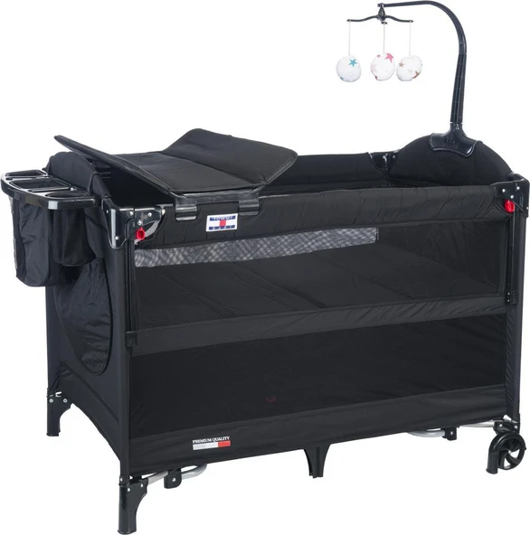 TommyBaby TEDY Anne Yanı Oyun Parkı Beşik 70x110 - 5