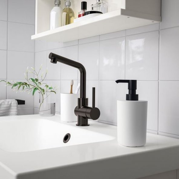 Banyo Sabunluk Seti IKEA Beyaz Sıvı Sabunluk Takımı - 2