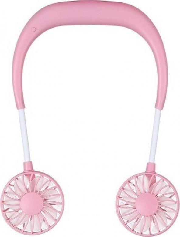 Byoztek  Boyun Fanı Boyun Askılı Giyilebilir Kablosuz Şarjlı Taşınabilir Mini Fan Vantilatör - 1