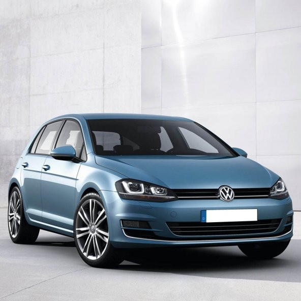 VW Golf 7 2013-2017 Ön Tampon Alt Orta Izgarası Kromlu 5G0853671 - Resim 2