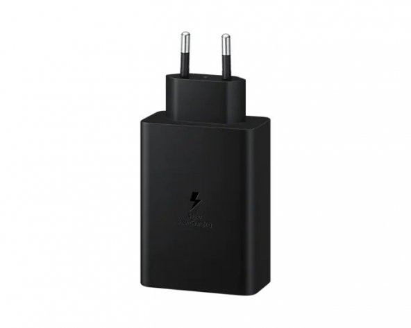 Samsung EP­-T6530N Type C & Type A Hızlı Şarj Aleti Üçlü (65W ­ 25W ­ 15W) ­ Siyah - 2