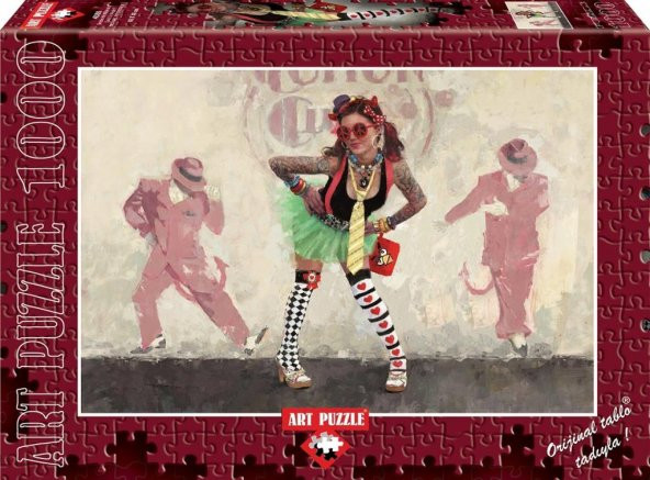 Art Puzzle Şeytan Mı? Melek Mi? 1000 Parça Puzzle - 2