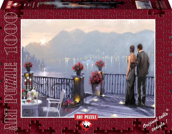 Art Puzzle Başbaşa 1000 Parça Puzzle - Resim 2